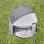 Fisher-Price Portable Bassinet and Travel-Play Area with Baby Toys, Indoor and Outdoor Use, On-the-Go Baby Dome, Windmill - Image 4